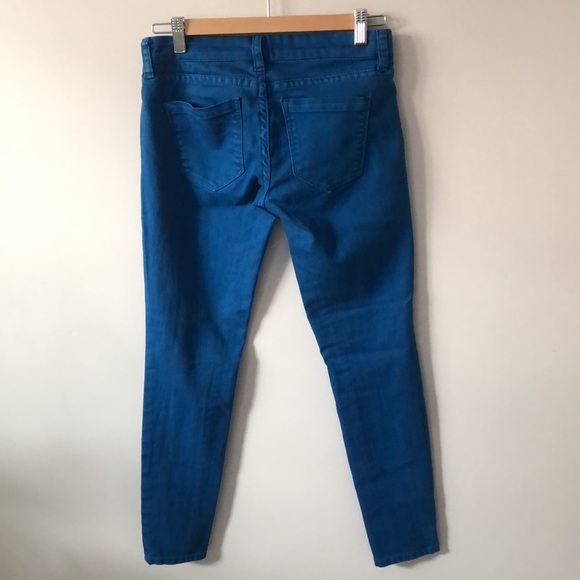 Blank NYK ladies skinny  pants, jeans , blue colour, super soft fabric size 25 - Picture 3 of 9